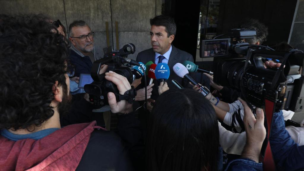 Carlos Mazón, este martes.