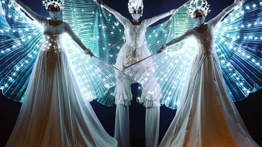 La Asociación 'Vallkirias Pisuerga' protagonizará el encendido de Navidad de la fachada del Corte Inglés de Zorrilla