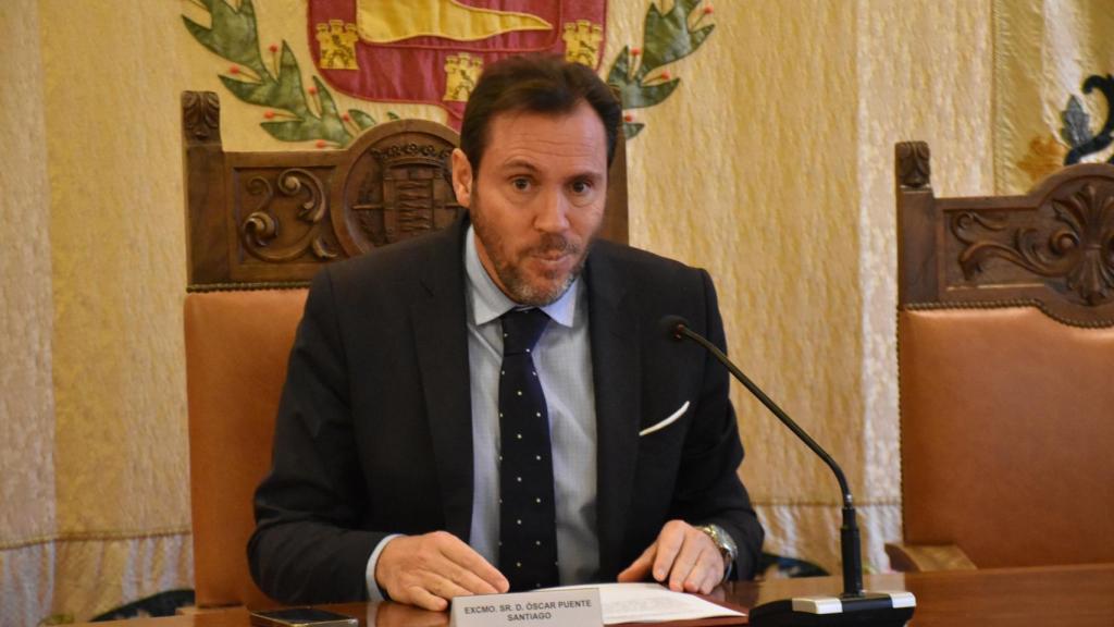 Óscar Puente, alcalde de Valladolid