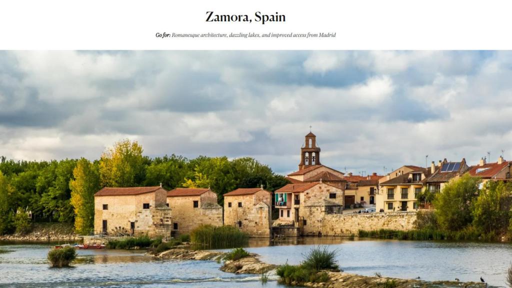 Web oficial de Condé Nast Traveler