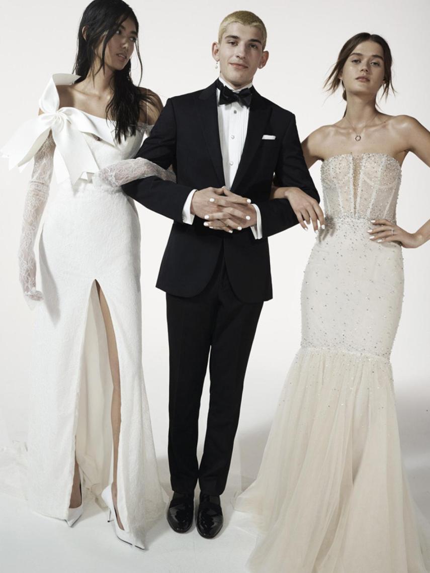 Dos de los vestidos de la nueva colección de Vera Wang Bride.