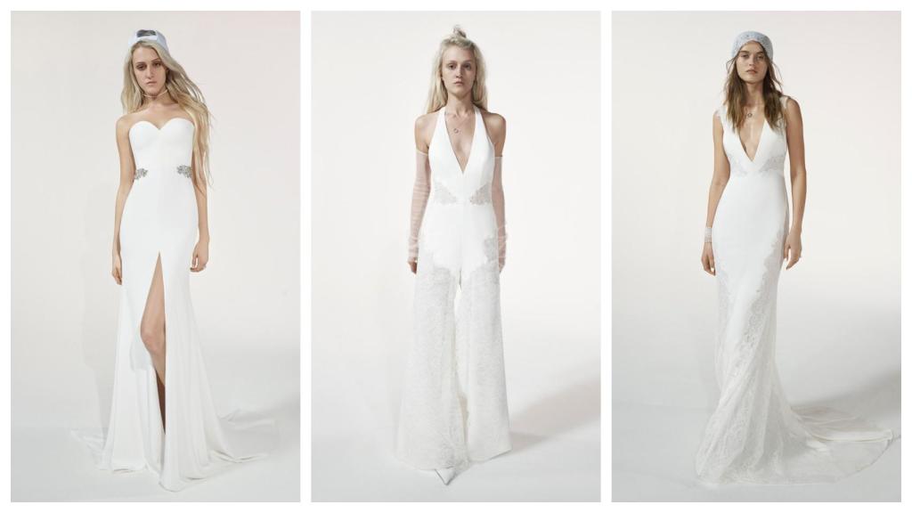 Tres de las nuevas propuestas de Vera Wang Bride.
