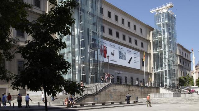 Vista de la fachada del Edificio Sabatini del Museo Reina Sofía. Foto: Joaquín Cortés/Román Lores