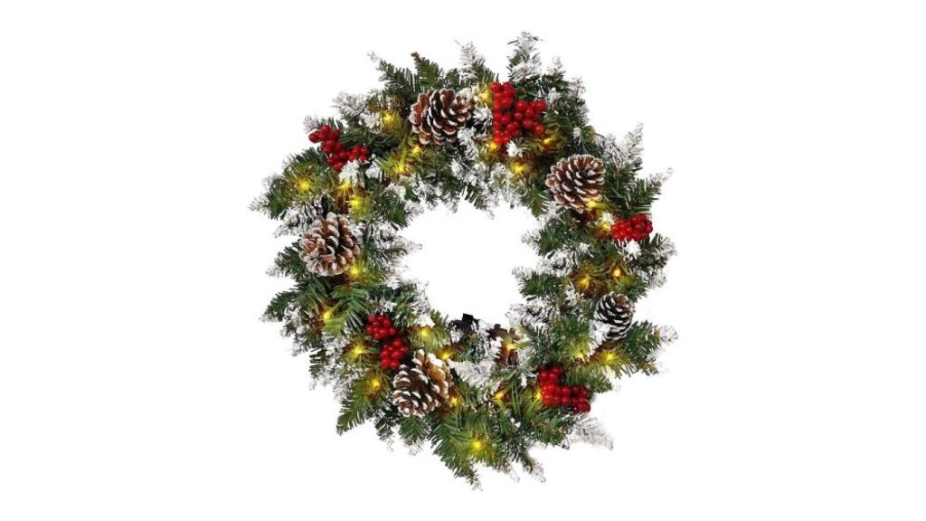 Corona de navidad de Leaflai