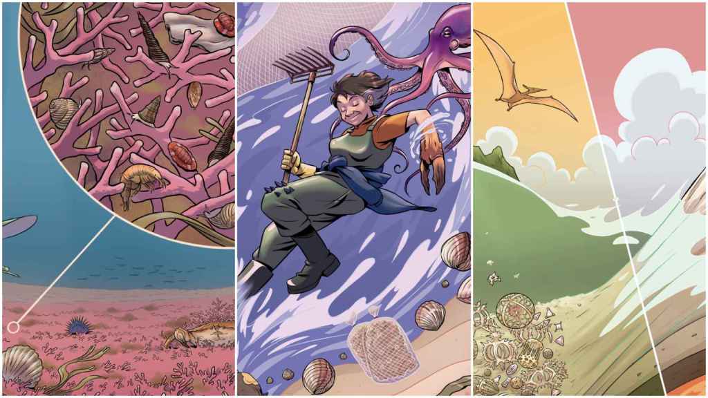 Ilustraciones del proyecto ‘Ocean literacy’.