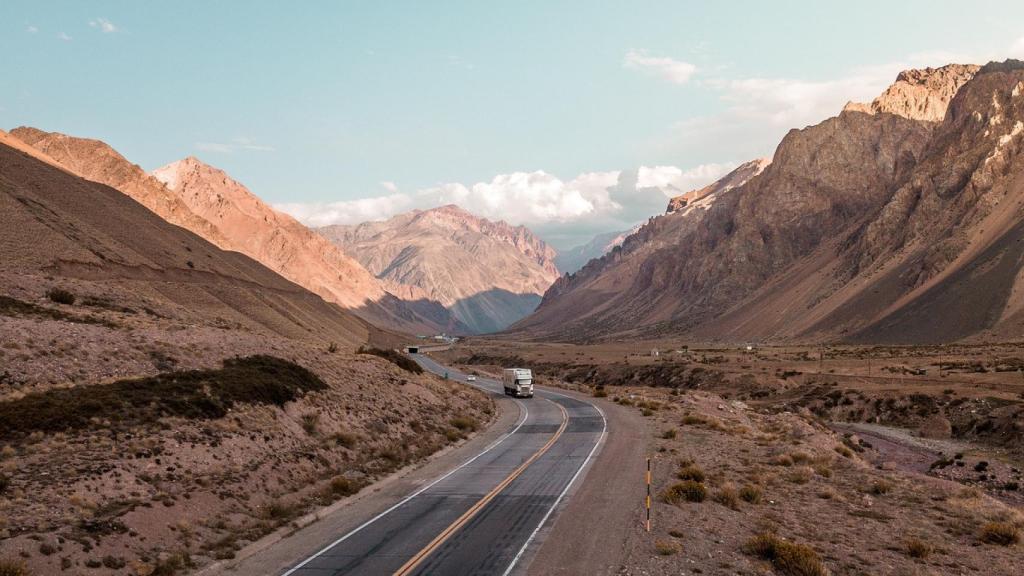 Ruta 40, en Argentina.