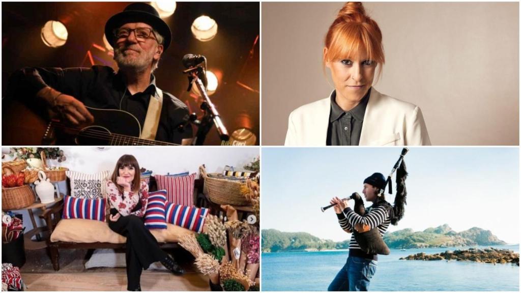 Pancho Varona, Sés, Rozalén y Carlos Núñez actúan este mes de diciembre en A Coruña.