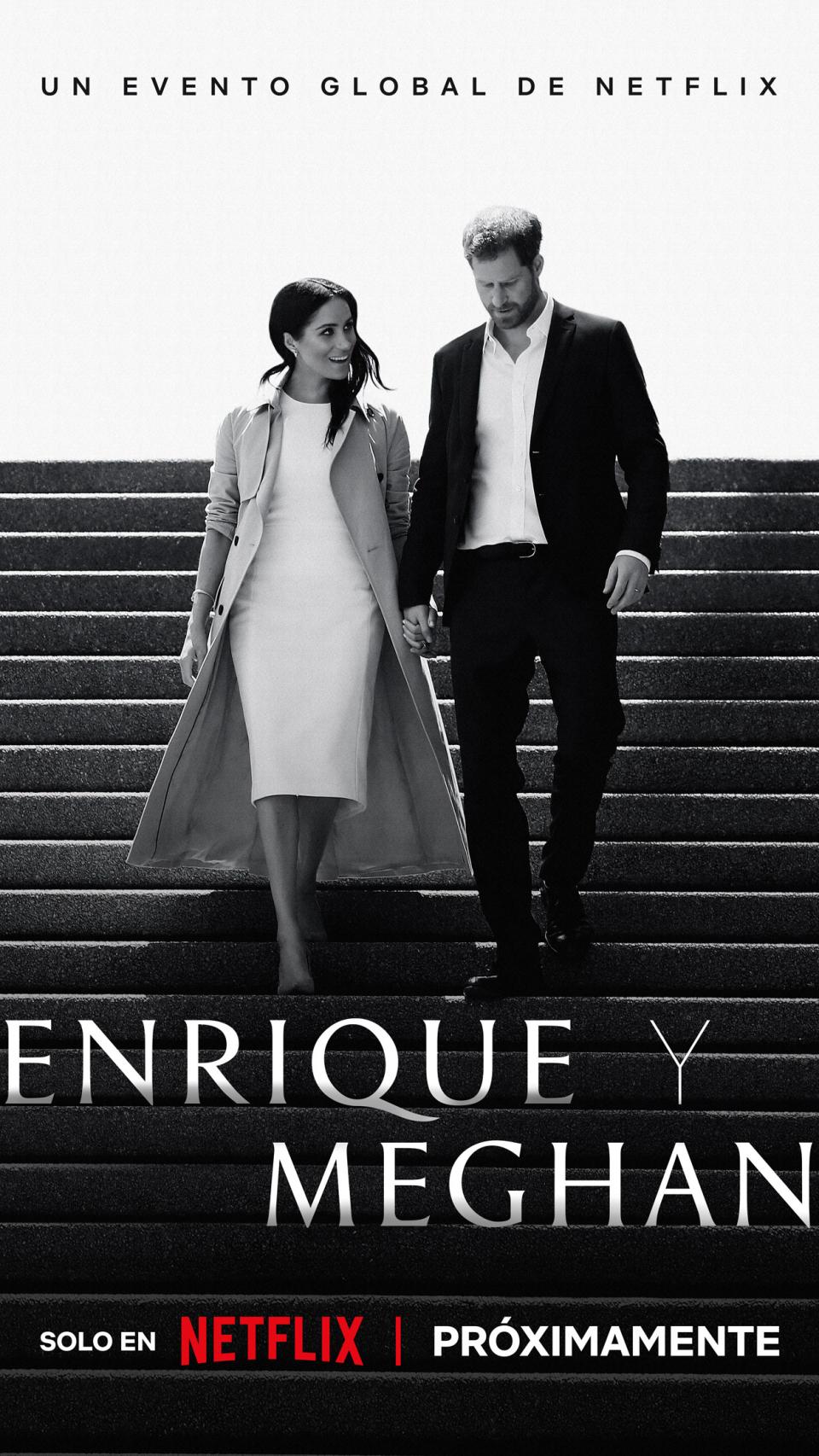 La portada oficial de la serie documental de 'Harry y Meghan'.