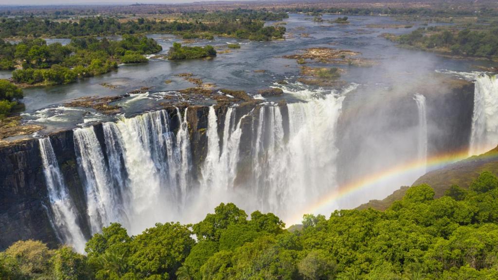Las cataratas victoria.