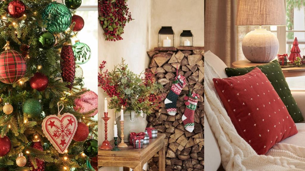 Decoración  Rojo y verde Navidad