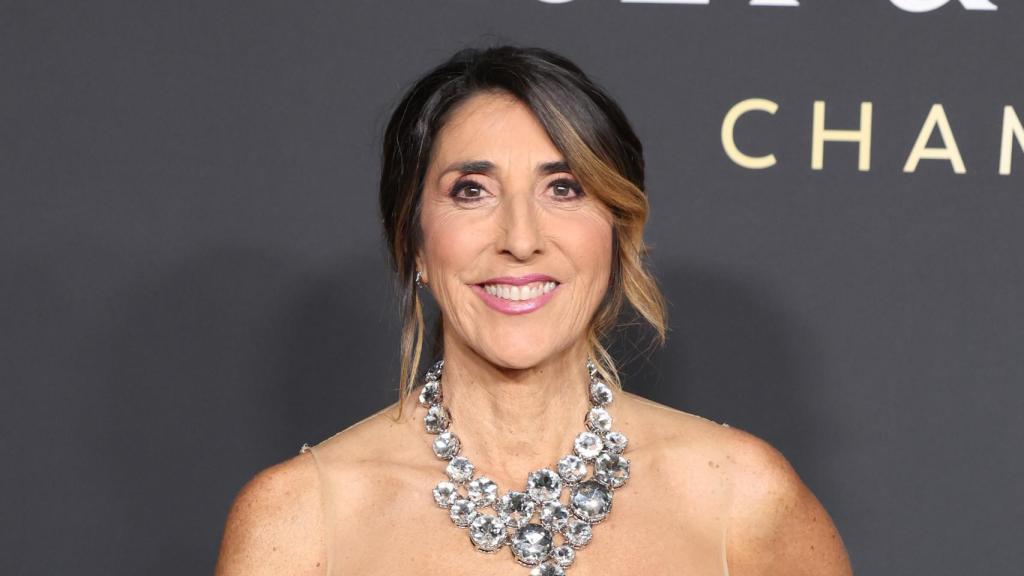 Paz Padilla en la fiesta navideña de Moët & Chandon.