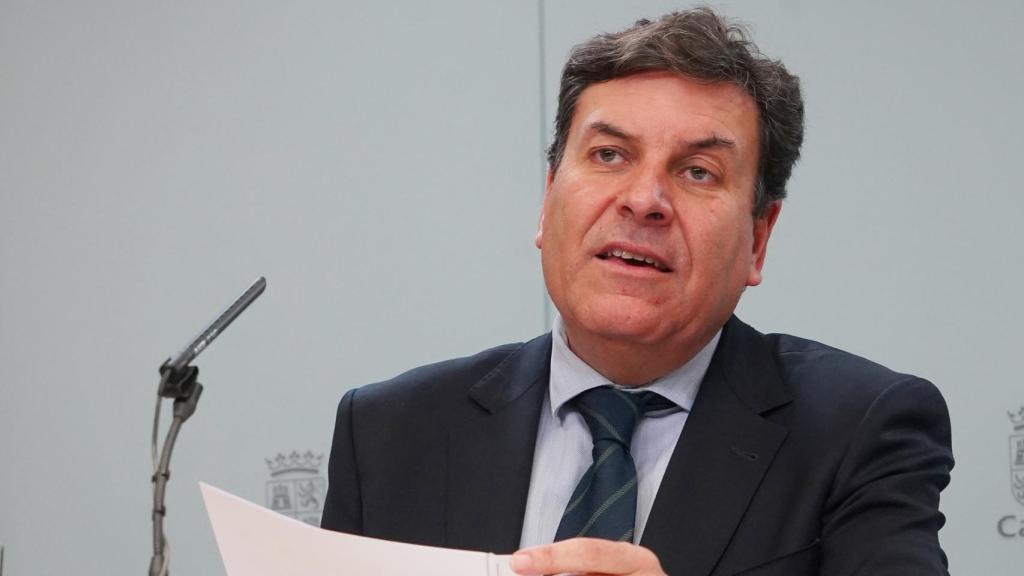 El portavoz de la Junta, Carlos Fernández Carriedo