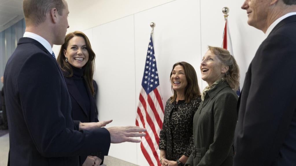 Los príncipes de Gales aterrizaron en Boston este miércoles, 30 de noviembre.