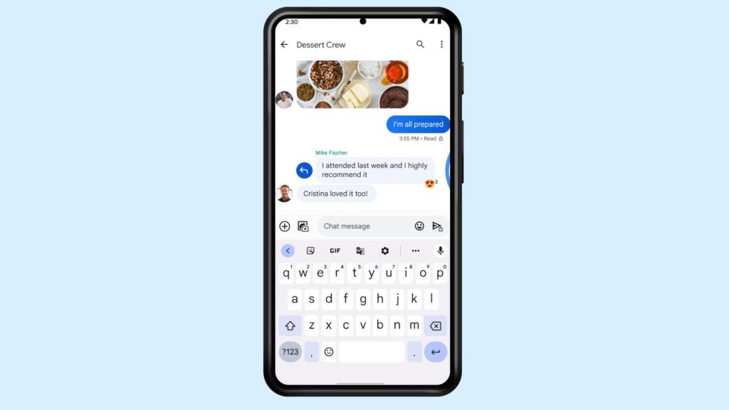La app de Mensajes nos permitirá responder a mensajes concretos