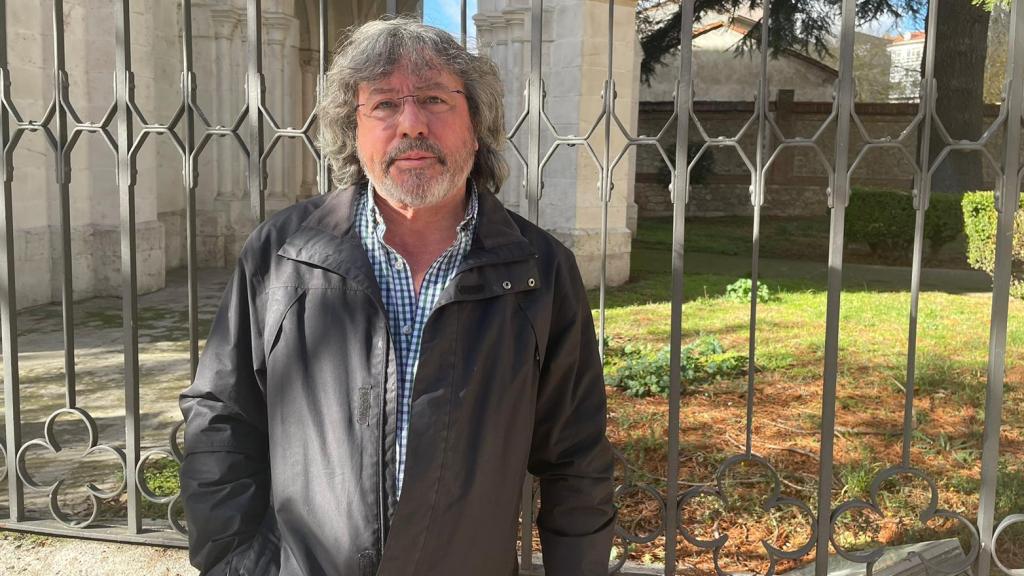 Fermín González durante la entrevista con EL ESPAÑOL en Burgos.