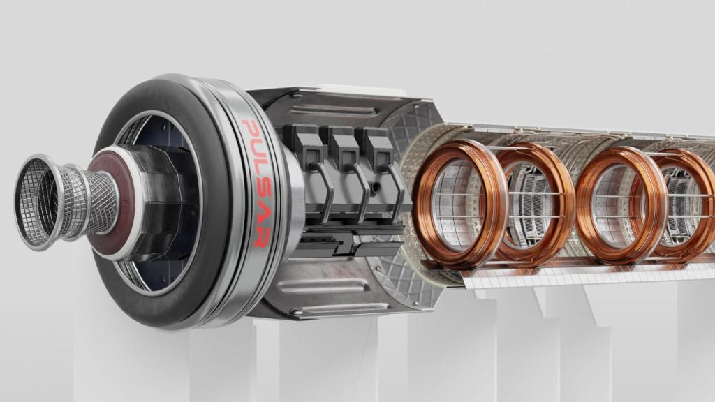 Corte de motor de fusión nuclear