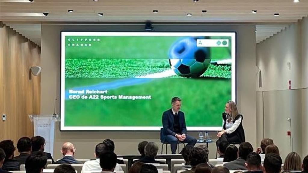 Comparencia de Bernd Reichart, CEO de A22 Sports y de la Superliga