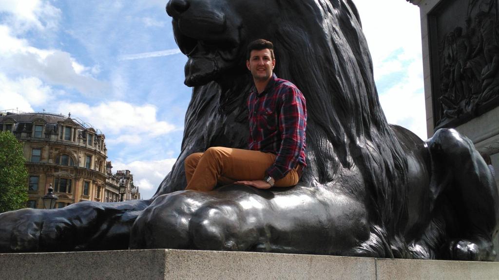 Gabriel antes de la agresión que le truncó la vida