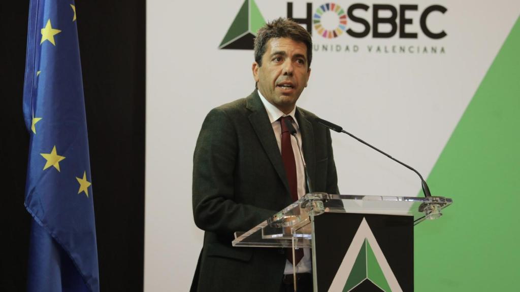 El presidente de la Diputación, Carlos Mazón.