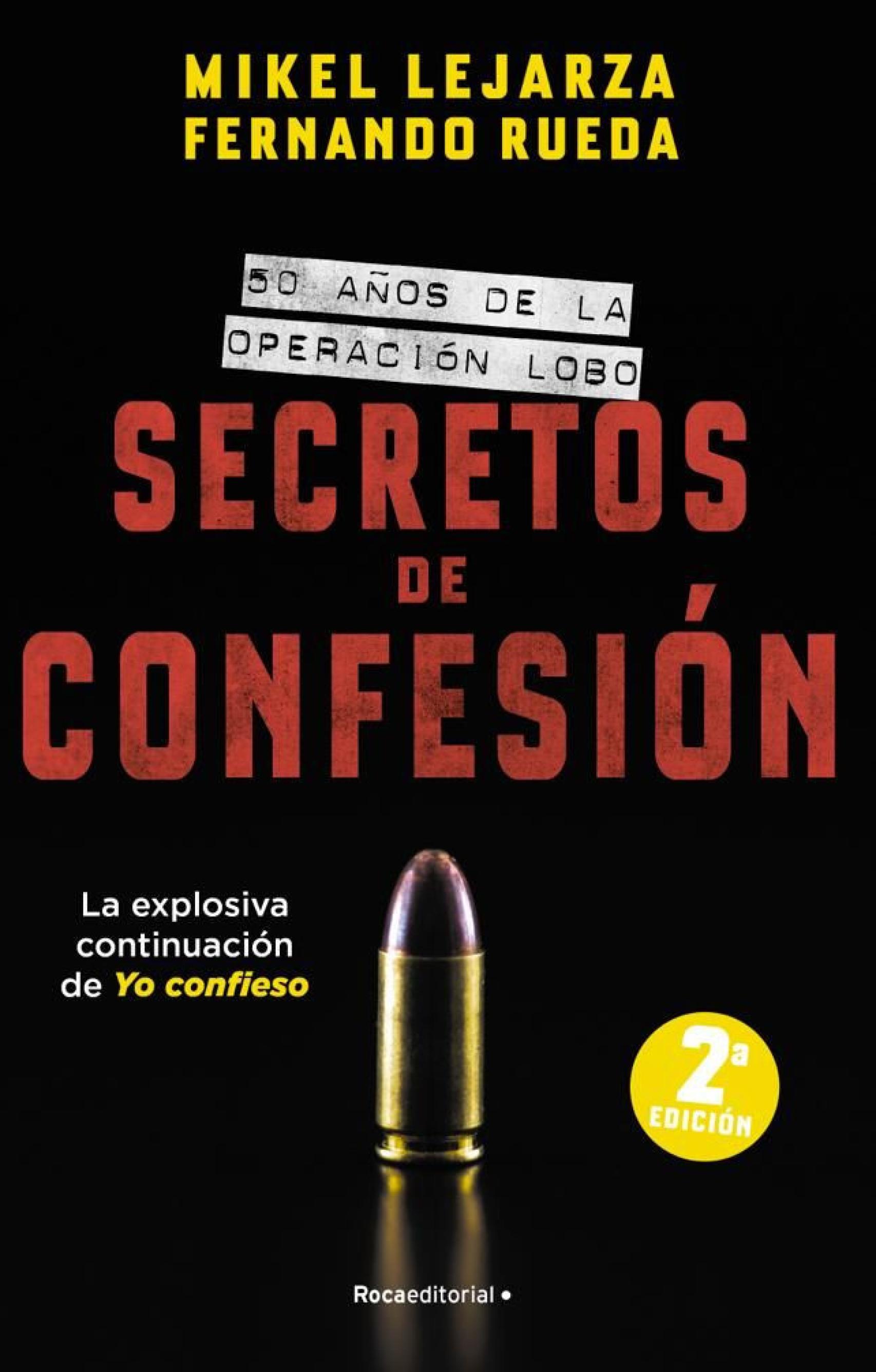 Portada del libro 'Secretos de Confesión' que ya va por su segunda edición.