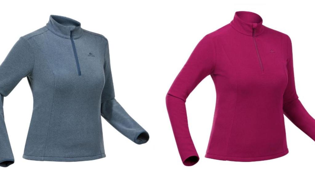 Forro polar de Decathlon.