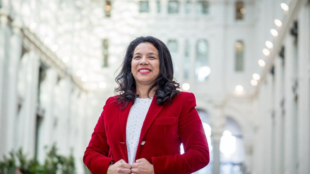 Eduvigis Ortiz, , fundadora y presidenta de la Asociación Women4Cyber Spain.