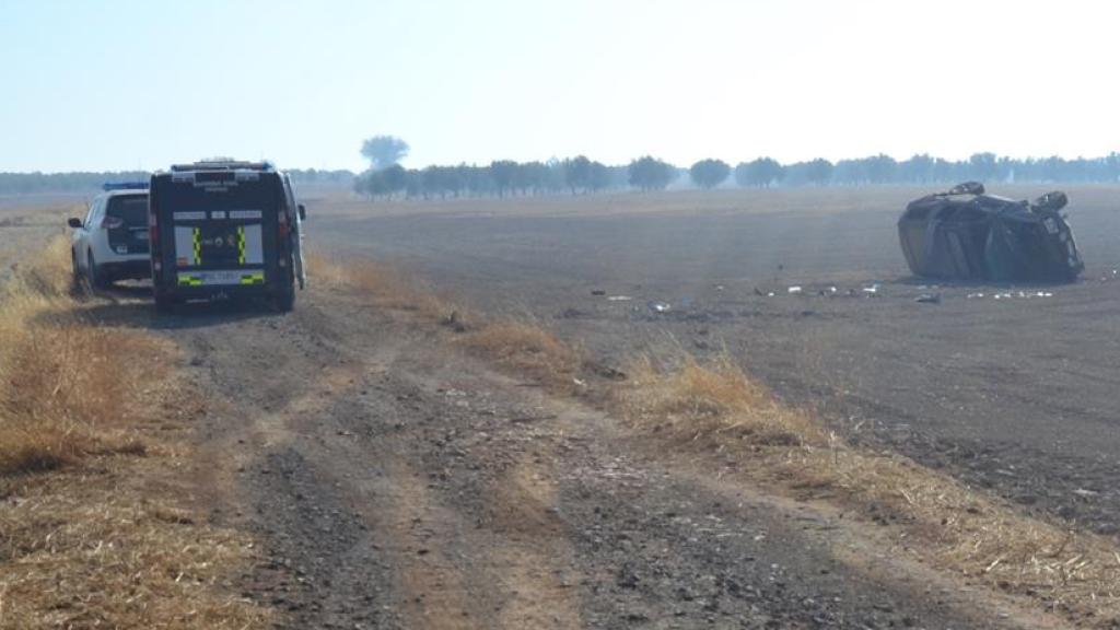 Detenido un hombre que abandonó un vehículo tras un accidente en el que murió su acompañante en Torralba
