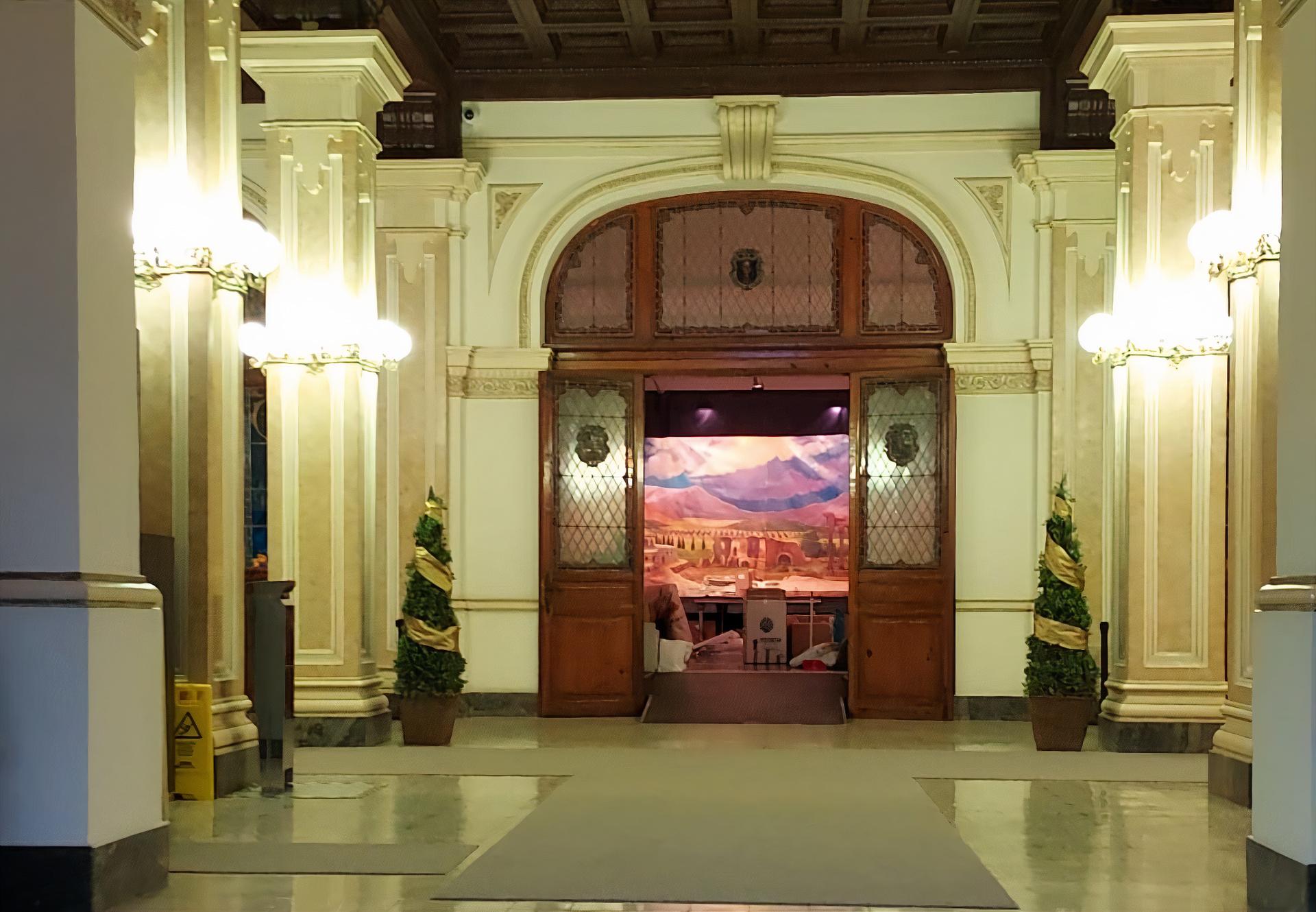 El Belén Municipal de A Coruña comienza a tomar forma en María Pita (Quincemil).