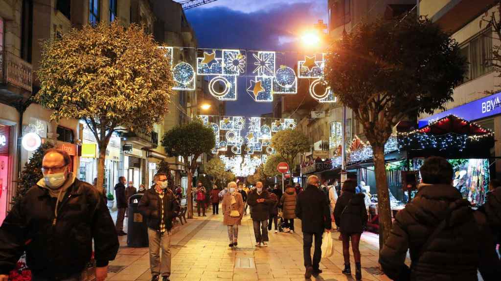 Mercado navideño en O Calvario.