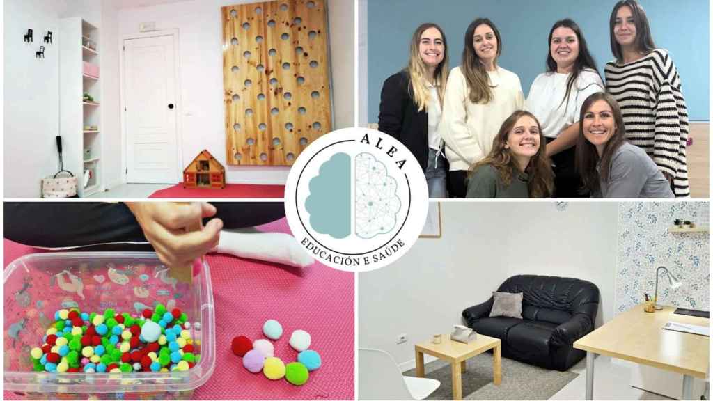 Equipo y centro de Alea Intervención en Pontevedra.