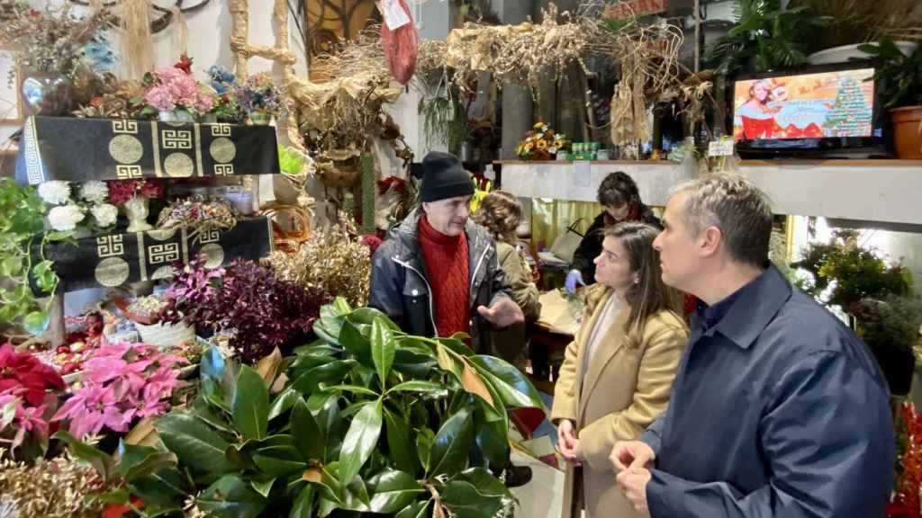 Rafa Domínguez y Pepa Pardo han visitado varios establecimientos de la ciudad.