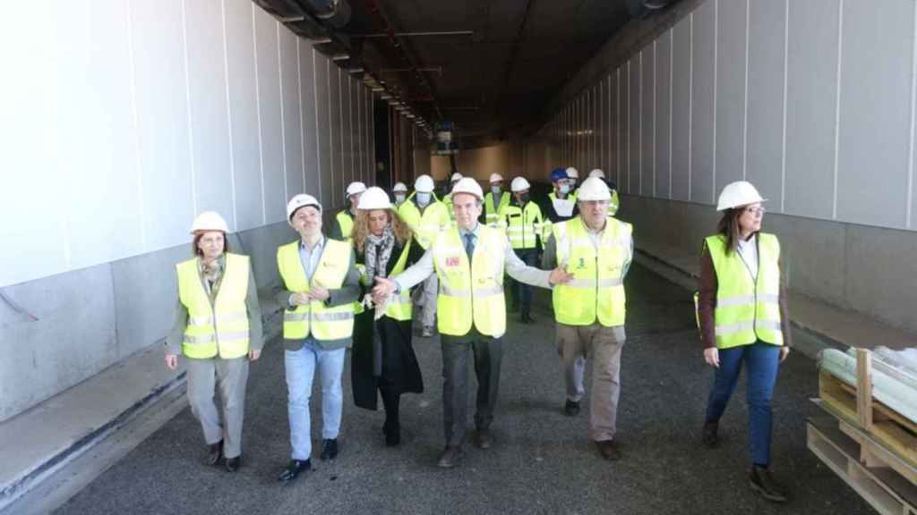 El túnel de Lepanto de Vigo se somete a un simulacro de emergencia antes de su apertura