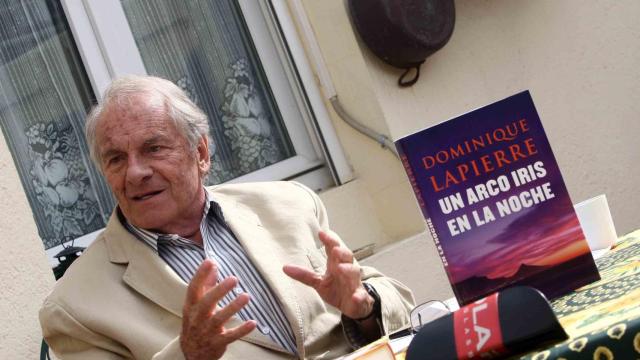 Dominique Lapierre durante una entrevista concedida en 2010.