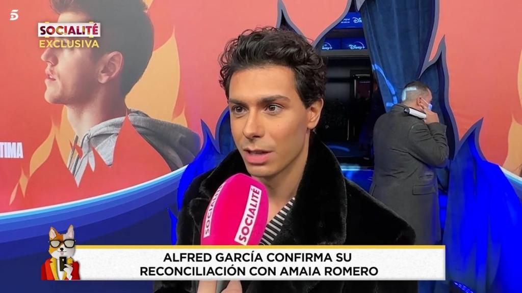 Alfred García hablando a 'Socialité'.