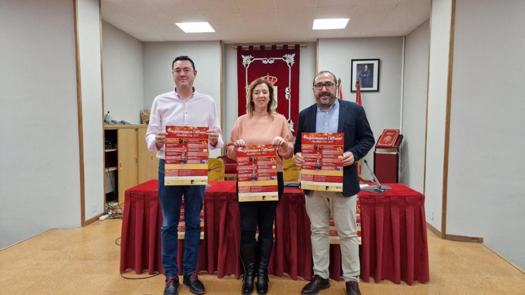 Javier González, Verónica Gil y Miguel Ángel Oliveira (de izquierda a derecha)