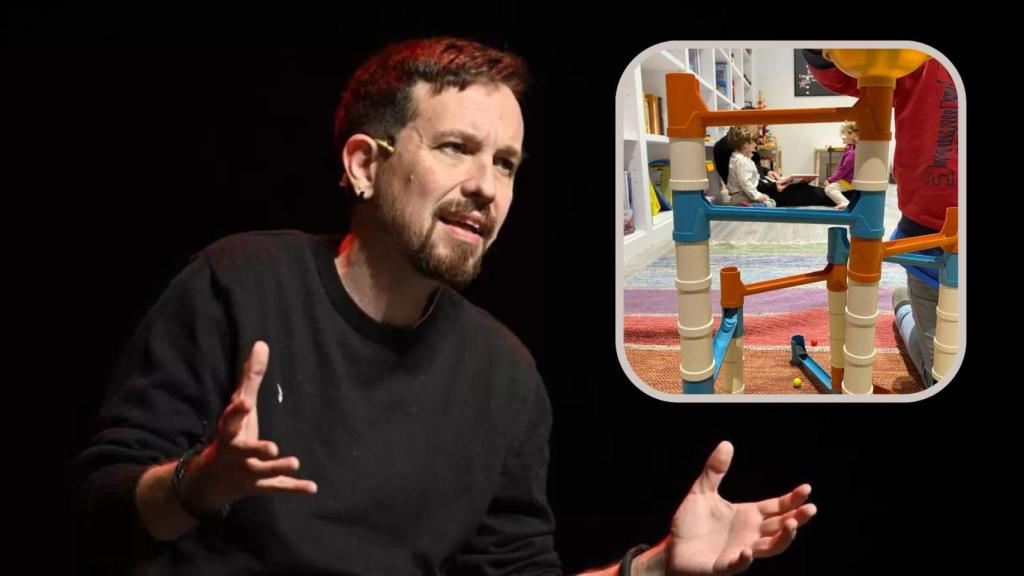 Irene Montero, en un montaje de JALEOS.