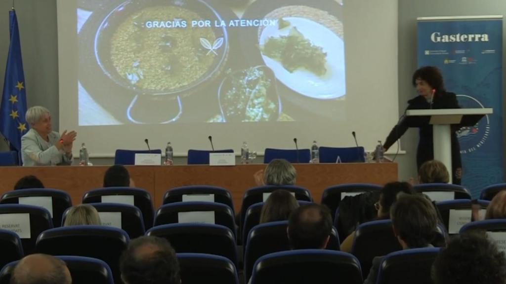 Un momento de la exposición.