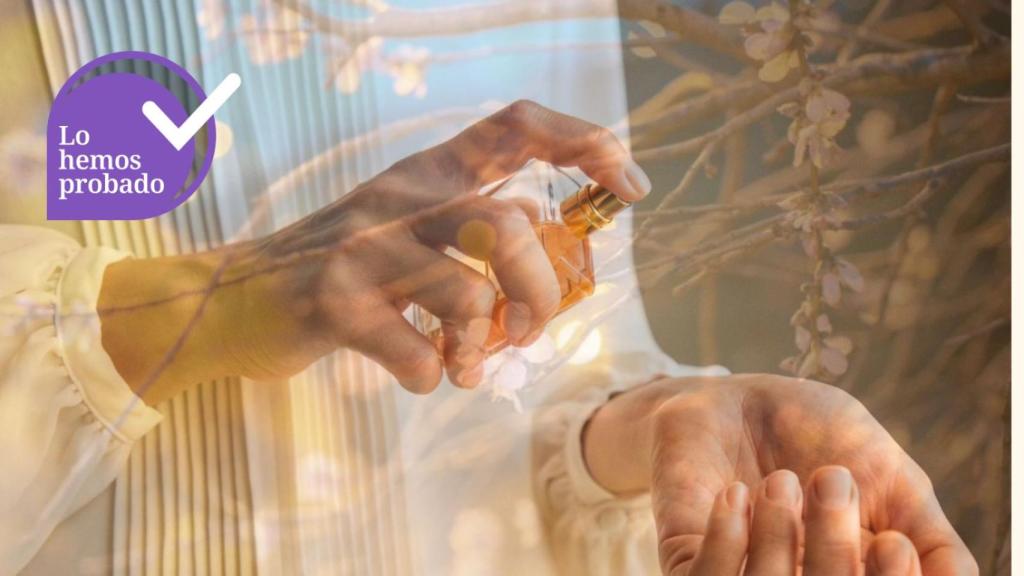 Imagen de archivo mujer con perfume