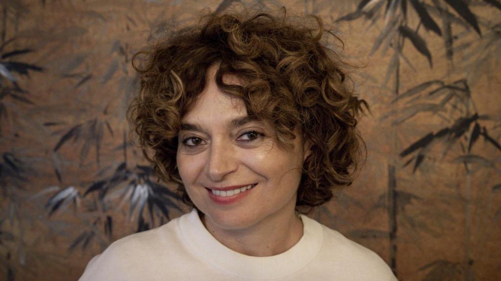 Anna R. Costa en la presentación de la serie