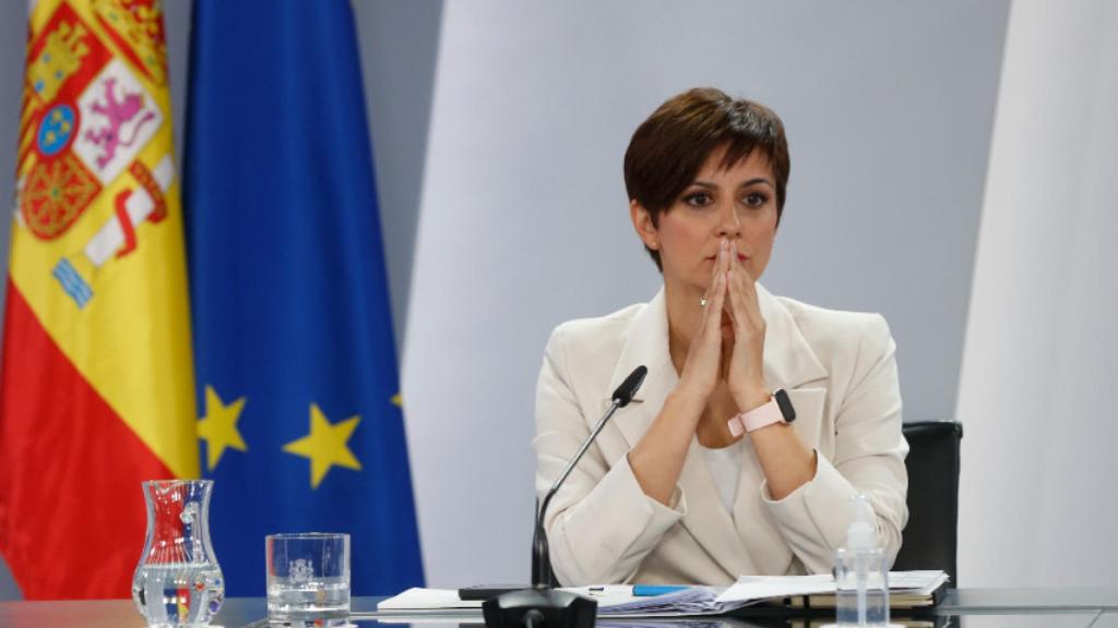 La ministra Isabel Rodríguez en un Consejo de Ministros.