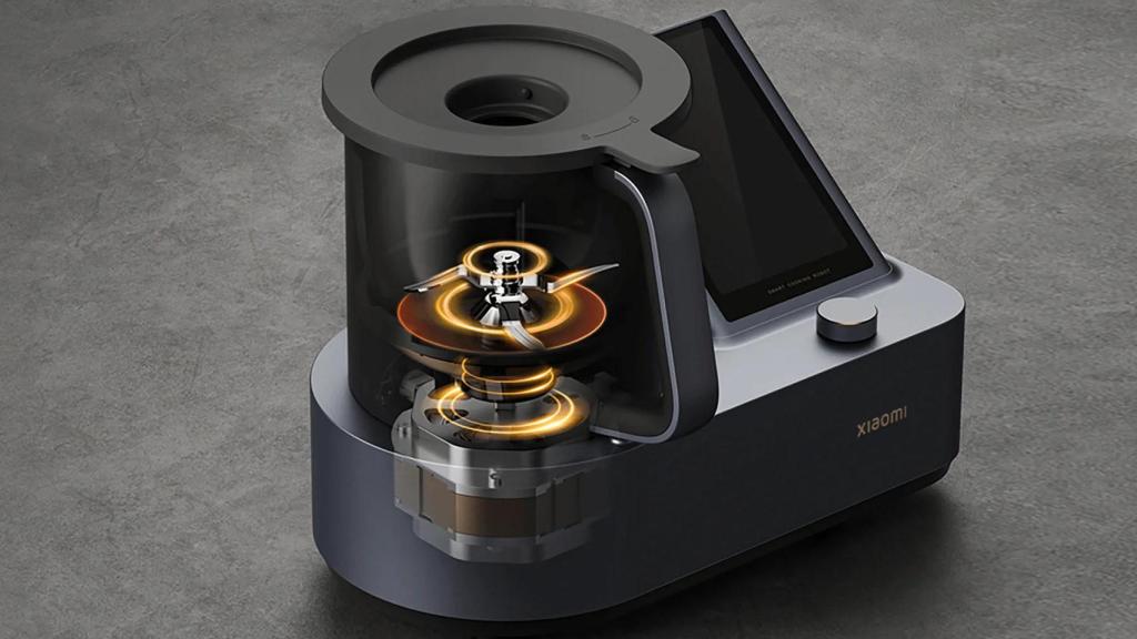 El robot de cocina de Xiaomi permite moler, picar, saltear, o remover ingredientes