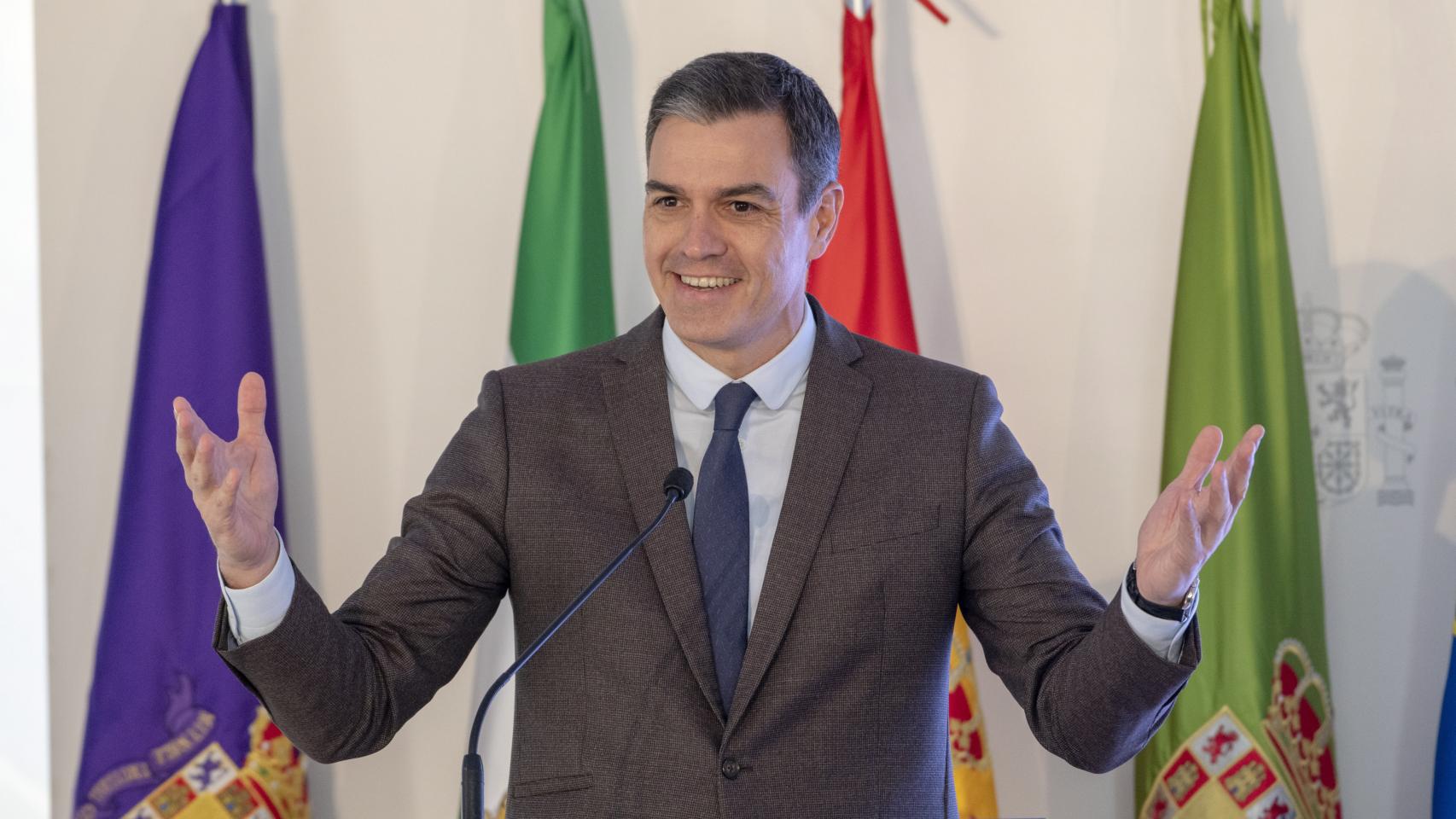 El presidente del Gobierno, Pedro Sánchez, en un acto reciente.