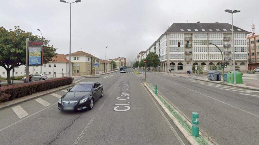 Intersección en la que se ubicará la nueva glorieta