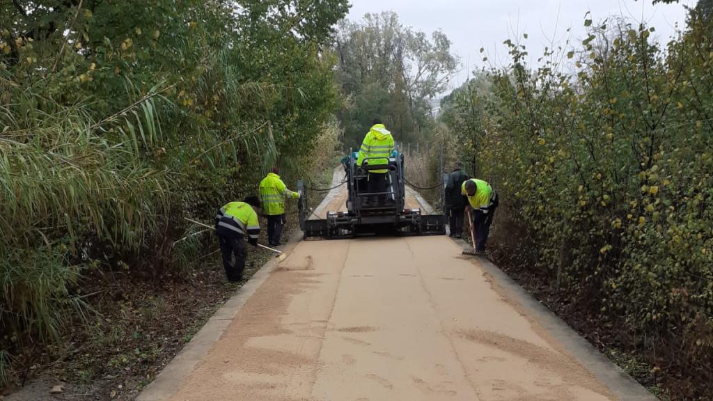 Comienza el arreglo de la Senda Ecológica de Toledo entre la clínica del Rosario, San Pedro el Verde y Fábrica de Armas
