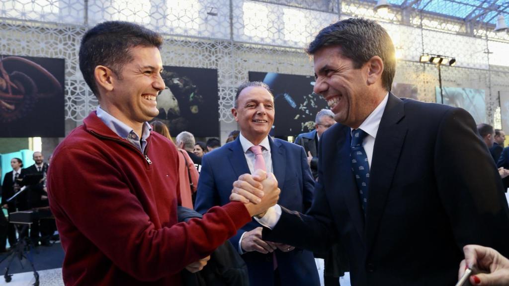 El presidente de la Diputación de Alicante participa en Casa Mediterráneo en el acto conmemorativo de la Carta Magna,.