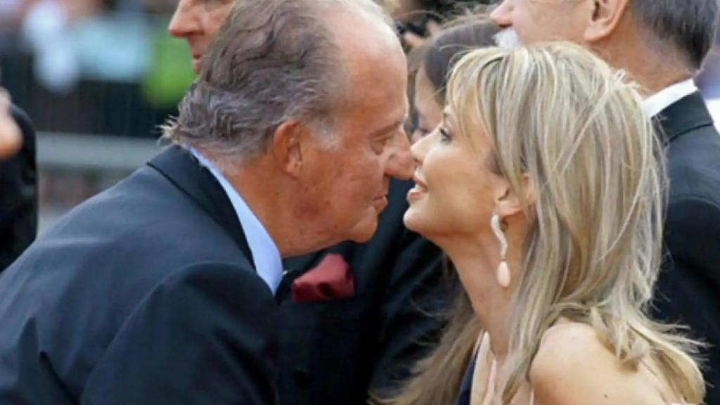 Corinna Larsen y Juan Carlos I.