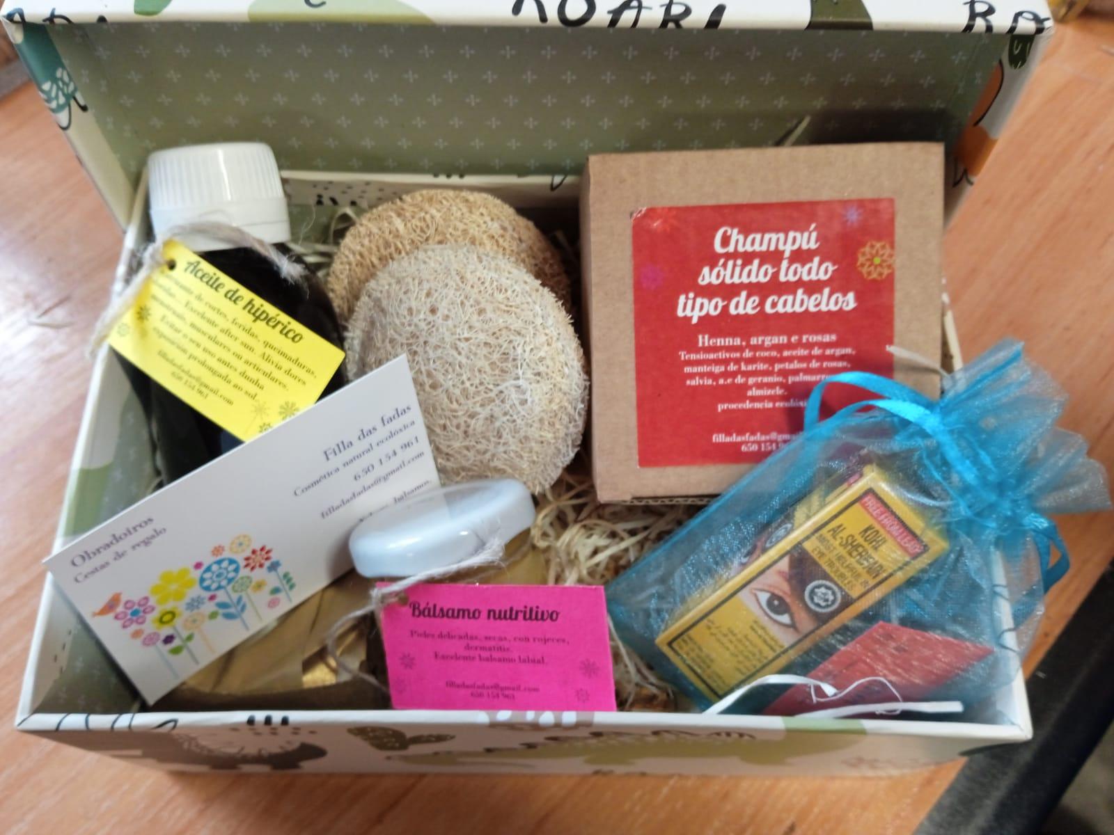 Varios de los productos de Filla das Fadas (Cedida).