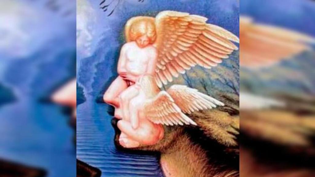 Imagen del acertijo visual.