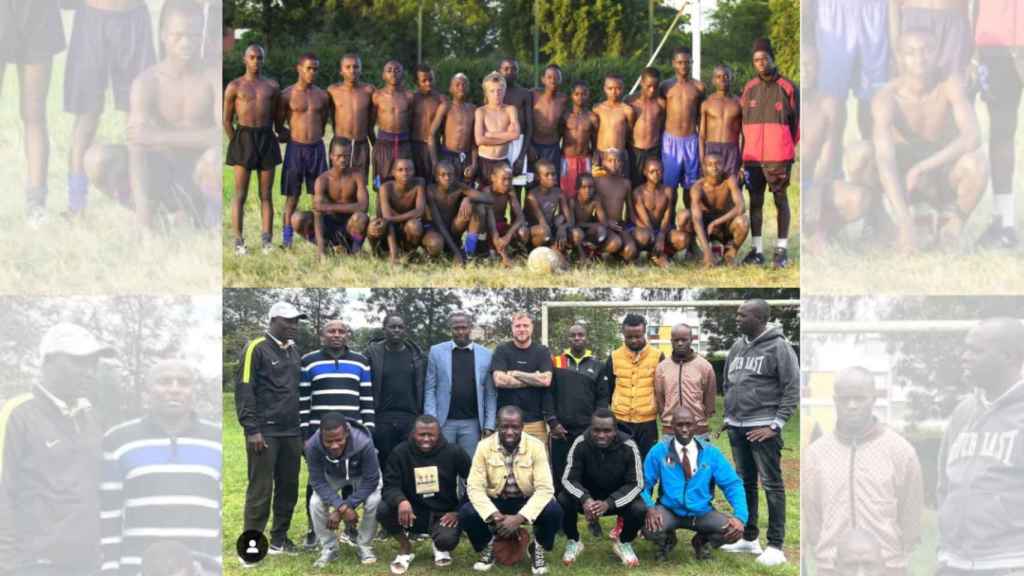 El ex céltico Guidetti repite su foto más icónica 20 años después