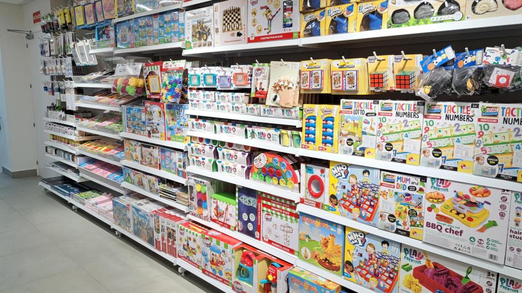 Sección juguetes de Pepco.